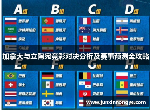 加拿大与立陶宛竞彩对决分析及赛事预测全攻略