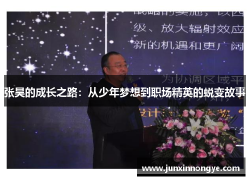 张昊的成长之路：从少年梦想到职场精英的蜕变故事