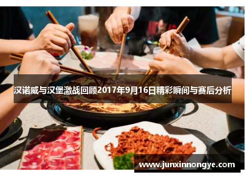 汉诺威与汉堡激战回顾2017年9月16日精彩瞬间与赛后分析